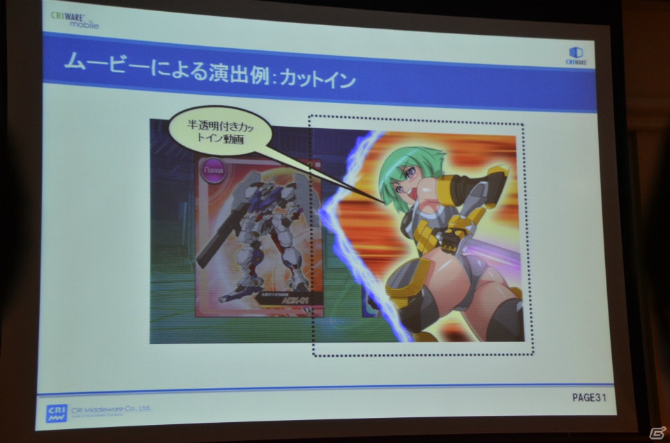 【CEDEC 2012】CRIの櫻井敦史氏がゲーム開発者に提案「ミドルウェアで解決！スマートフォンアプリ開発の苦労や悩み」講演レポートの画像36
