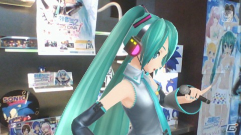 等身大のミクが自分の部屋に！？　PS Vita「初音ミク -Project DIVA- f」で楽しめるARライブを紹介―「PSO2」とのコラボ衣装も登場の画像4