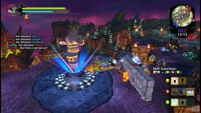 Xbox 360用カジュアルアクション「Happy Wars」2012年秋より配信開始！Xbox LIVEゴールドメンバーシップ向け無料オンライン対戦を実現の画像3