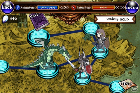 iPhone用2.5DアニメーションRPG「ハイランダークエスト」が8月23日よりハンゲームでサービススタートの画像8