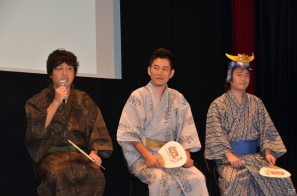 (左から)山田理一郎氏、福原智学氏、サムドラ森田氏