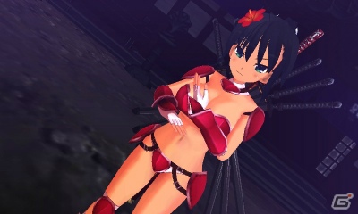 爽快アクションを遊んでみな。より洗練された爆乳バトルが楽しめた3DS「閃乱カグラ Burst -紅蓮の少女達-」先行プレイレポートをお届け！の画像17