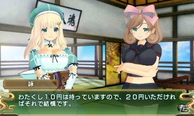 爽快アクションを遊んでみな。より洗練された爆乳バトルが楽しめた3DS「閃乱カグラ Burst -紅蓮の少女達-」先行プレイレポートをお届け！の画像2