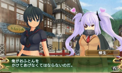 爽快アクションを遊んでみな。より洗練された爆乳バトルが楽しめた3DS「閃乱カグラ Burst -紅蓮の少女達-」先行プレイレポートをお届け！の画像4