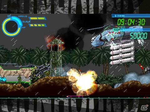 こだわりの2DロボアクションがパワーアップしてPSPで登場！「機装猟兵ガンハウンドEX」が12月20日発売決定の画像20
