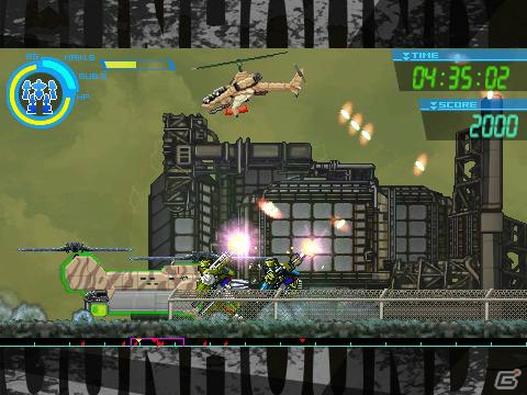 こだわりの2DロボアクションがパワーアップしてPSPで登場！「機装猟兵ガンハウンドEX」が12月20日発売決定の画像23