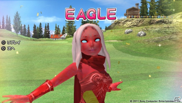 PS Vita「みんなのGOLF 6」に「GRAVITY DAZE」のグラビティ・キトゥンが参戦！さらに追加コースも配信開始の画像4
