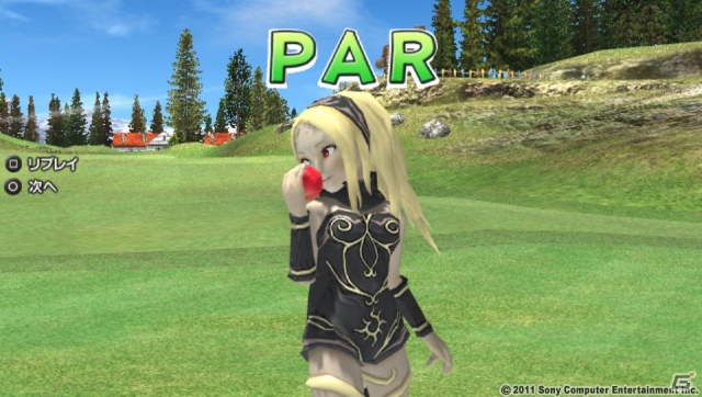 PS Vita「みんなのGOLF 6」に「GRAVITY DAZE」のグラビティ・キトゥンが参戦！さらに追加コースも配信開始の画像6