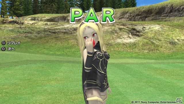 PS Vita「みんなのGOLF 6」に「GRAVITY DAZE」のグラビティ・キトゥンが参戦！さらに追加コースも配信開始の画像7