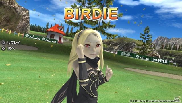 PS Vita「みんなのGOLF 6」に「GRAVITY DAZE」のグラビティ・キトゥンが参戦！さらに追加コースも配信開始の画像8