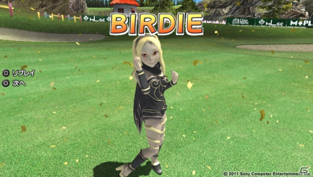 PS Vita「みんなのGOLF 6」に「GRAVITY DAZE」のグラビティ・キトゥンが参戦！さらに追加コースも配信開始の画像9
