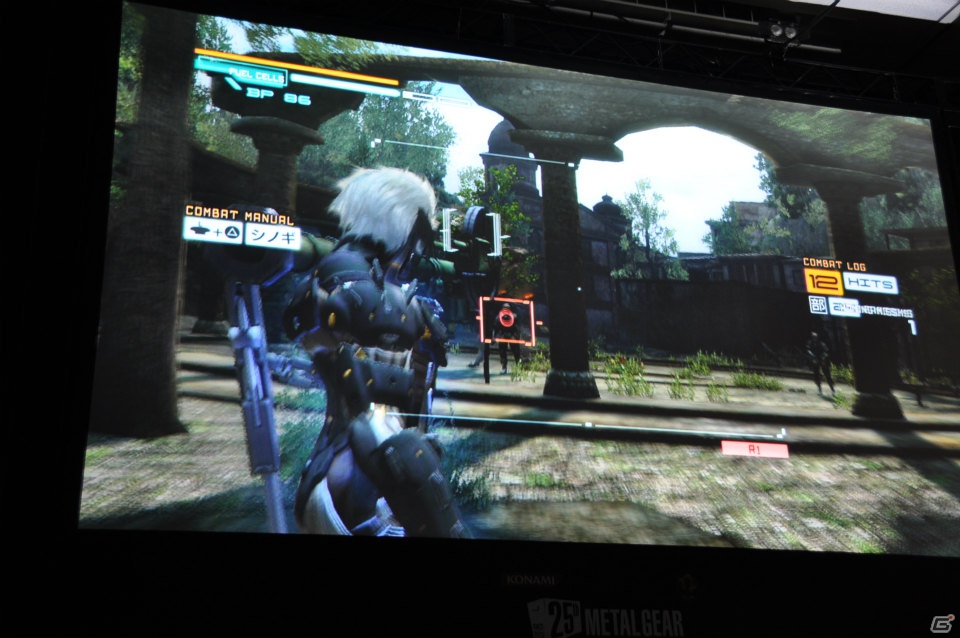 PS3/Xbox 360「メタルギア ライジング リベンジェンス」実機デモプレイ＆FOX ENGINEで開発中のタイトルにスネークの姿が…！「メタルギア 25th ANNIVERSARY PARTY」レポート（後編）の画像35