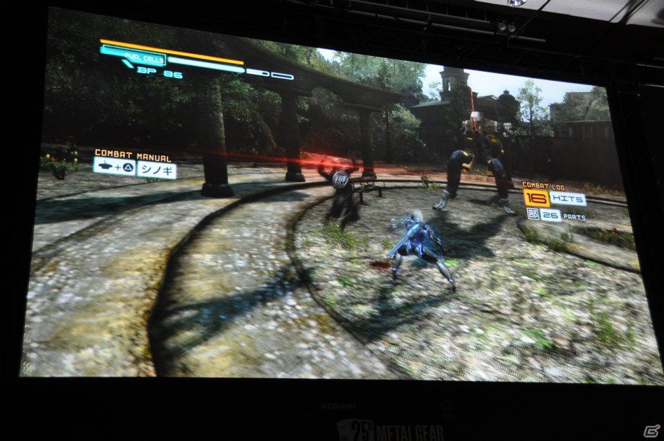 PS3/Xbox 360「メタルギア ライジング リベンジェンス」実機デモプレイ＆FOX ENGINEで開発中のタイトルにスネークの姿が…！「メタルギア 25th ANNIVERSARY PARTY」レポート（後編）の画像40