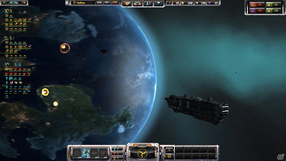 広大な宇宙を舞台にした銀河系大艦隊戦RTSが登場！PC「シンズ オブ ア ソーラーエンパイア リベリオン日本語版」9月28日発売の画像5