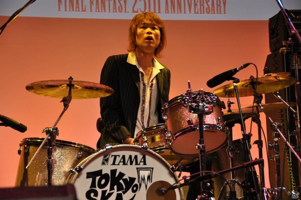 ULTIMATE BOXのメインビジュアルを手がける天野喜孝氏の登壇や東京スカパラダイスオーケストラによるFF楽曲演奏も披露！「FINAL FANTASY展」オープニングセレモニーレポートの画像50