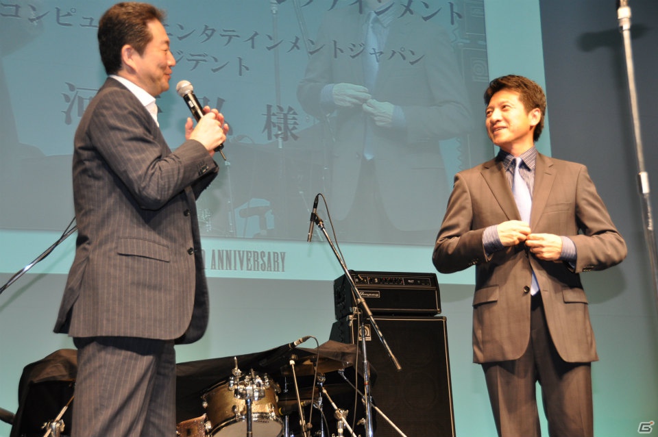 ULTIMATE BOXのメインビジュアルを手がける天野喜孝氏の登壇や東京スカパラダイスオーケストラによるFF楽曲演奏も披露！「FINAL FANTASY展」オープニングセレモニーレポートの画像62