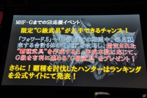 G級アップデート解禁は2013年4月17日！新属性や新モンスター、スキルの追加、月一度の無料開放も！「モンスターハンター フロンティア オンライン誕生5周年 MHF感謝祭2012」イベントレポの画像193