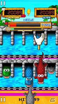 ワニをハンマーで叩いていくアクションゲームがauスマートパスに登場！Android「ワニワニパニック」サービス開始の画像5