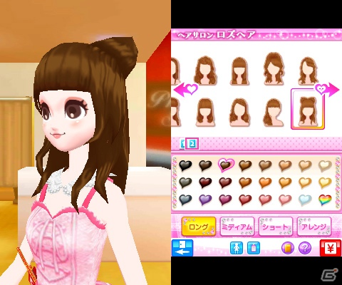 ファッションアイテムやヘアスタイルが大量追加！3DS「nicola監修 モデル☆おしゃれオーディション プラチナ」2012年11月に発売の画像12
