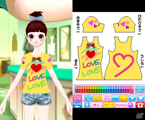 ファッションアイテムやヘアスタイルが大量追加！3DS「nicola監修 モデル☆おしゃれオーディション プラチナ」2012年11月に発売の画像15