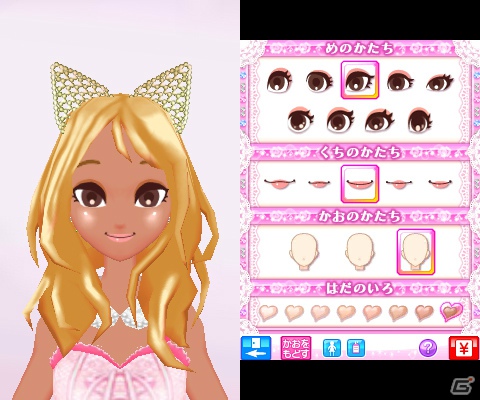 ファッションアイテムやヘアスタイルが大量追加！3DS「nicola監修 モデル☆おしゃれオーディション プラチナ」2012年11月に発売の画像17