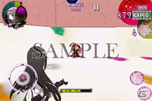 auスマートパスにて「魔法少女まどか☆マギカ TPS FEATURING 暁美 ほむら」が本日9月3日より配信開始の画像4