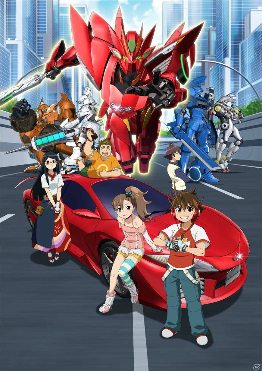 アーケード用カードバトルゲームを原作とした「超速変形ジャイロゼッター」TVアニメーション放映時間決定の画像8