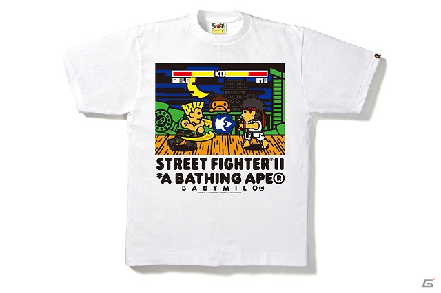 「ストリートファイター」とアパレルブランド「A BATHING APE」のコラボレーションTシャツが発売決定！東京ゲームショウ2012で先行販売を実施の画像15