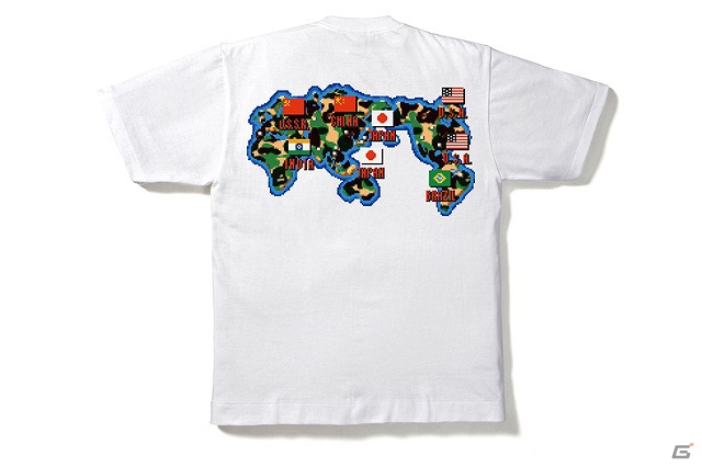 「ストリートファイター」とアパレルブランド「A BATHING APE」のコラボレーションTシャツが発売決定！東京ゲームショウ2012で先行販売を実施の画像4