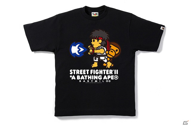 「ストリートファイター」とアパレルブランド「A BATHING APE」のコラボレーションTシャツが発売決定！東京ゲームショウ2012で先行販売を実施の画像9
