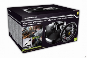 Xbox 360オフィシャルライセンスを取得したステアリングホイールとペダルセットの一体型コックピット「Ferrari Vibration GT cockpit 458 Italia edition」が9月27日より発売の画像5
