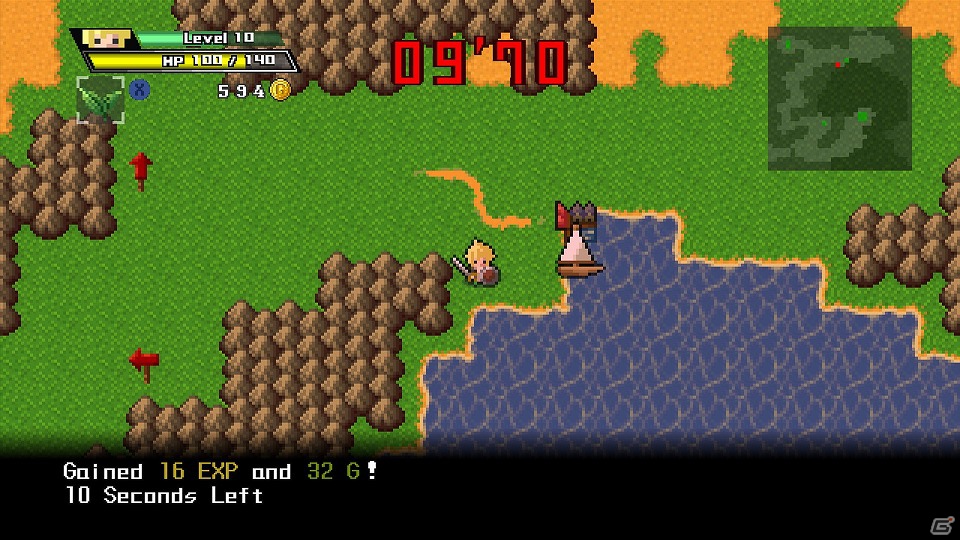 「勇者30」のPC版「Half Minute Hero： Super Mega Neo Climax Ultimate Boy」がSTEAMとPLAYISMにて配信決定の画像8