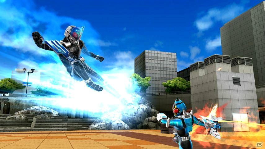 仮面ライダーウィザードが早くも参戦！ゲームシステムが“超進化”したWii/PSP「仮面ライダー 超クライマックスヒーローズ」11月29日発売の画像20