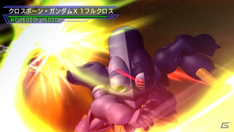 あのキャラクターのやられ演出も収録！PSP「SDガンダム ジージェネレーション オーバーワールド」新規参戦機体の戦闘アニメやゲームシステムの続報をお届けの画像9