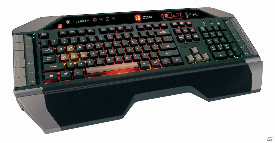 マッドキャッツ、英語レイアウトのキーボード「Cyborg V.7 Gaming Keyboard」を9月14日に発売の画像2