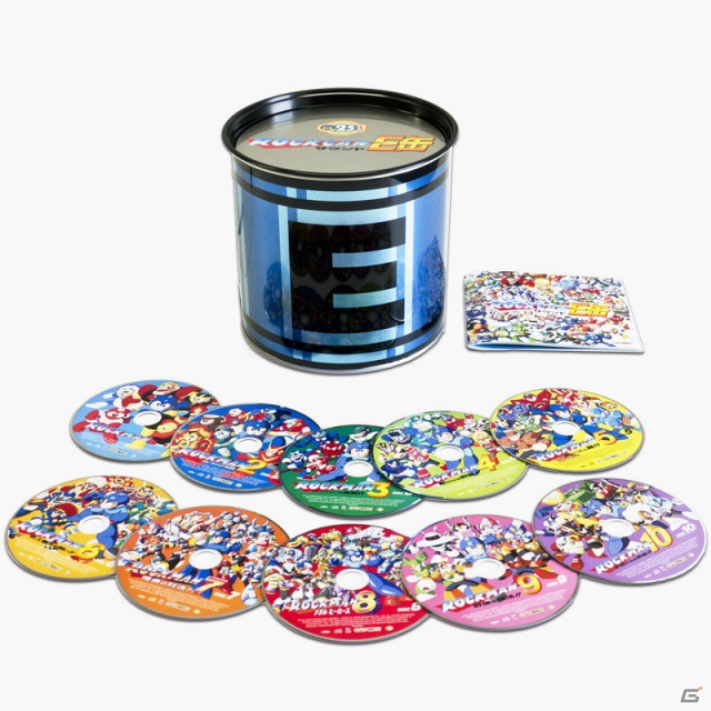 サントラ缶「ロックカン」予約キャンペーンで描き下ろし色紙をゲットしよう！さらに「ロックマン」コラボTシャツ＆パーカー情報もの画像1