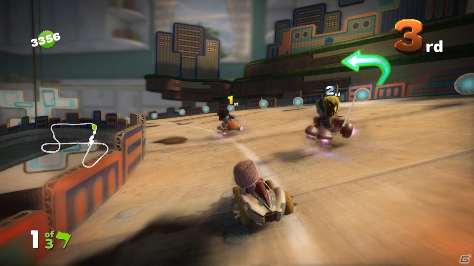 シリーズ初のレースゲーム「リトルビッグプラネット カーティング」がPS3に登場―リビッツやカート、コースをクリエイトしてレースを楽しもう！の画像20