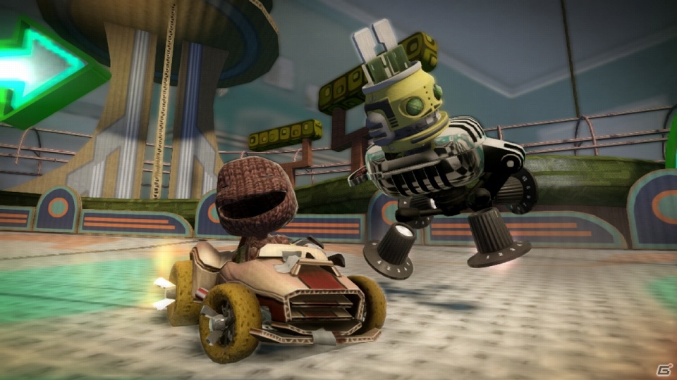 シリーズ初のレースゲーム「リトルビッグプラネット カーティング」がPS3に登場―リビッツやカート、コースをクリエイトしてレースを楽しもう！の画像4