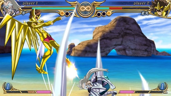 ポセイドン、ソレントも登場！PSP「聖闘士星矢Ω アルティメットコスモ」ゲームオリジナルストーリーが楽しめるストーリーモードを紹介の画像23