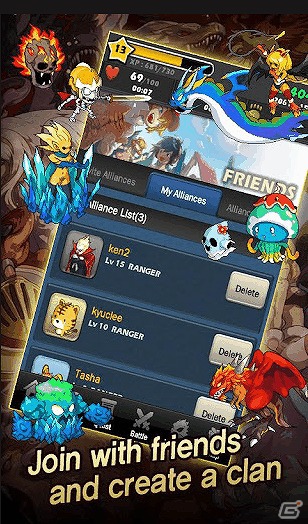 Android「モンスターウォーロード」がGoogle Playにて配信中―モンスター部隊を育成する新感覚の戦略ゲームの画像4
