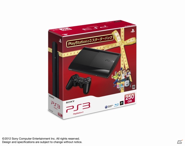 新型PS3、250GBモデルに「みんなのGOLF 6」が同梱される「PlayStation3 スターターパック」2色を11月22日に発売決定の画像1