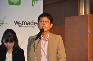 WeMade Entertainment 代表取締役「金 南掇」氏