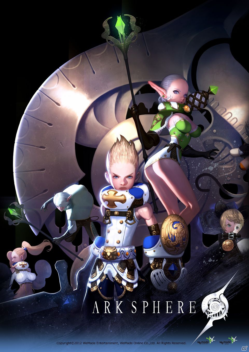WeMade Onlineが展開する「ARK SPHERE」などスマートフォンゲーム6タイトルを東京ゲームショウ2012出展に先んじて公開された記者会見の模様をお届け！の画像30