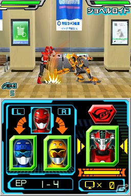DS「特命戦隊ゴーバスターズ」3種のロボが操作できる迫力のロボ戦＆個性的な敵キャラクターたちを紹介の画像33
