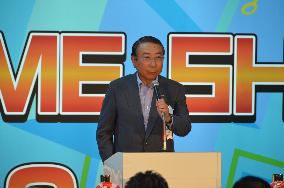 【TGS 2012】「GAMEで笑顔がつながっていく。」をテーマに東京ゲームショウ2012開幕！開会式の模様をお届けの画像5