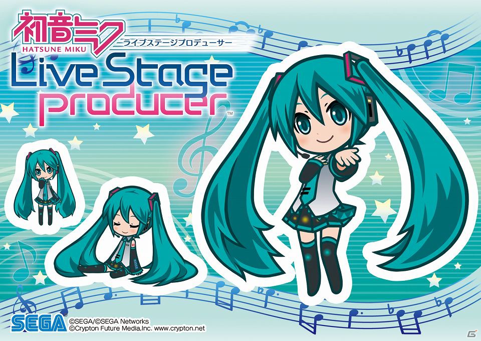 いつでもどこでも初音ミクをあなた好みにプロデュース♪iOS/Android「初音ミク ライブステージ プロデューサー」東京ゲームショウ2012開催期間限定で事前登録開始の画像1