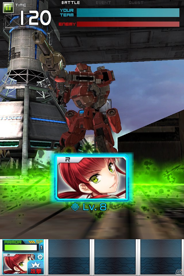 iOS「ボーダーブレイクMobile ‐疾風のガンフロント‐」今冬配信決定の画像5
