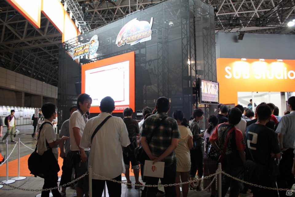 【TGS 2012】「テイルズ オブ エクシリア2」「ジョジョの奇妙な冒険 オールスターバトル」が出展された「バンダイナムコゲームス」ブースレポートの画像12