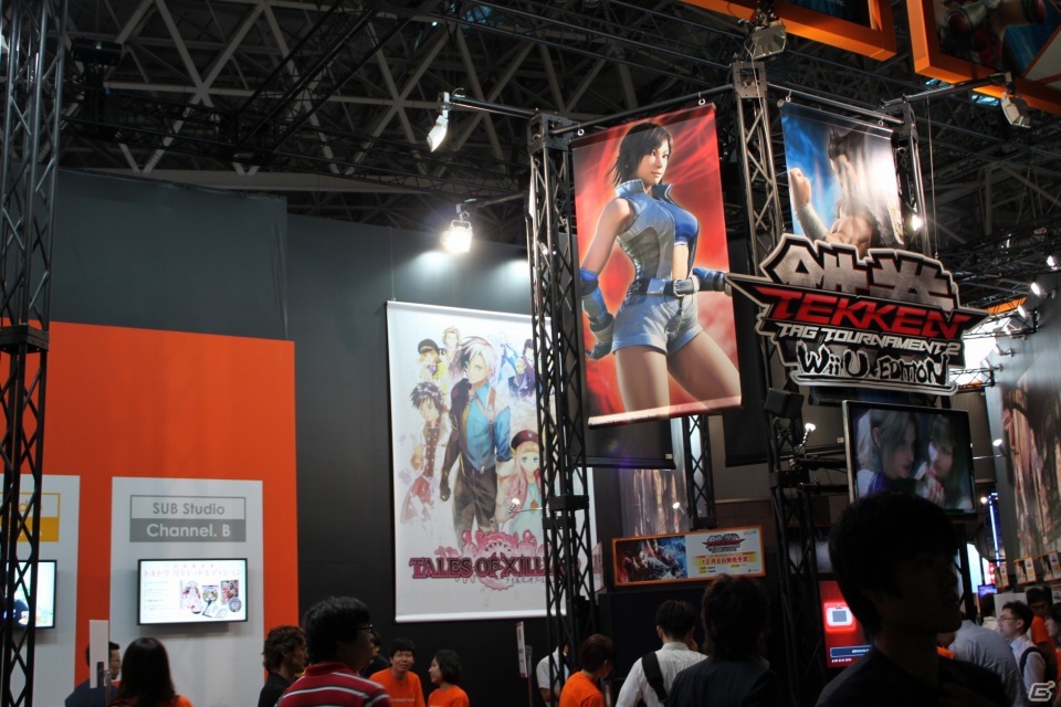 【TGS 2012】「テイルズ オブ エクシリア2」「ジョジョの奇妙な冒険 オールスターバトル」が出展された「バンダイナムコゲームス」ブースレポートの画像14