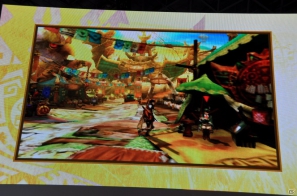 【TGS 2012】2013年3月に発売決定した「モンスターハンター4」マルチプレイにも対応、パッケージモンスターは「ゴア・マガラ」新たな拠点「バルバレ」や操虫棍の実機プレイもの画像21